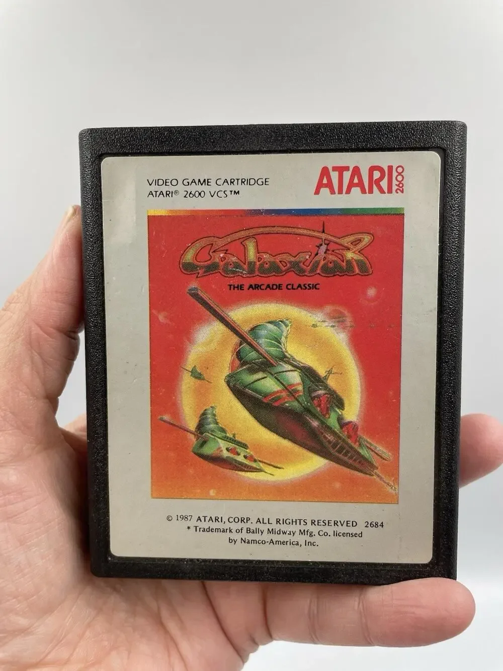 Galaxian • Atari 2600 Game (1983) Cartridge Only